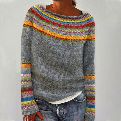 Armida - Retro-Herbstpullover