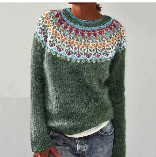 Armida - Retro-Herbstpullover