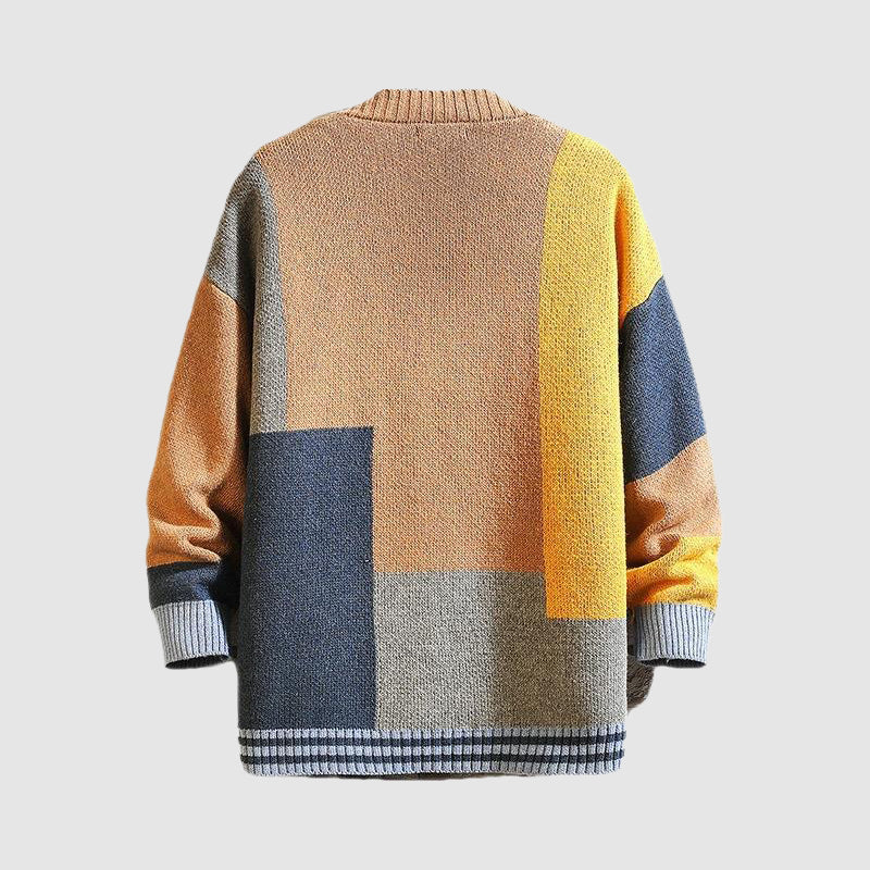 90er-Jahre Patchwork-Cardigan von Felix Grant