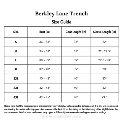 Berkley Lane Trench ™