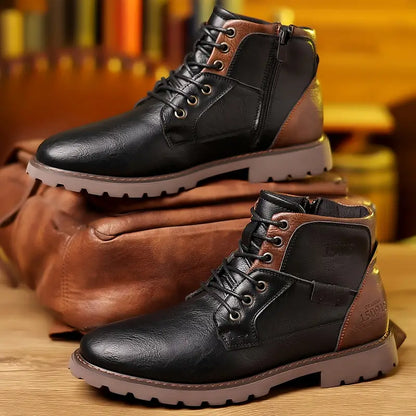 RoyalStride™ Herren-Lederstiefel