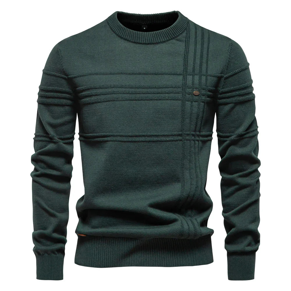 Der Milan Strukturierte Crewneck