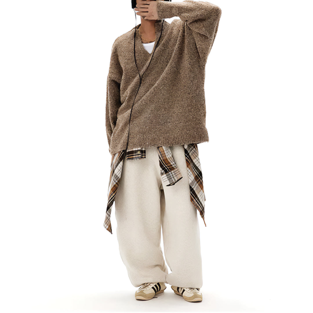 Knit Soft Baggy Sweatpant