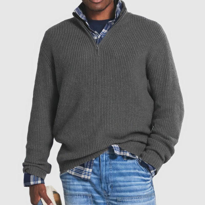 Simon | Heritage-Quarter-Zip-Pullover