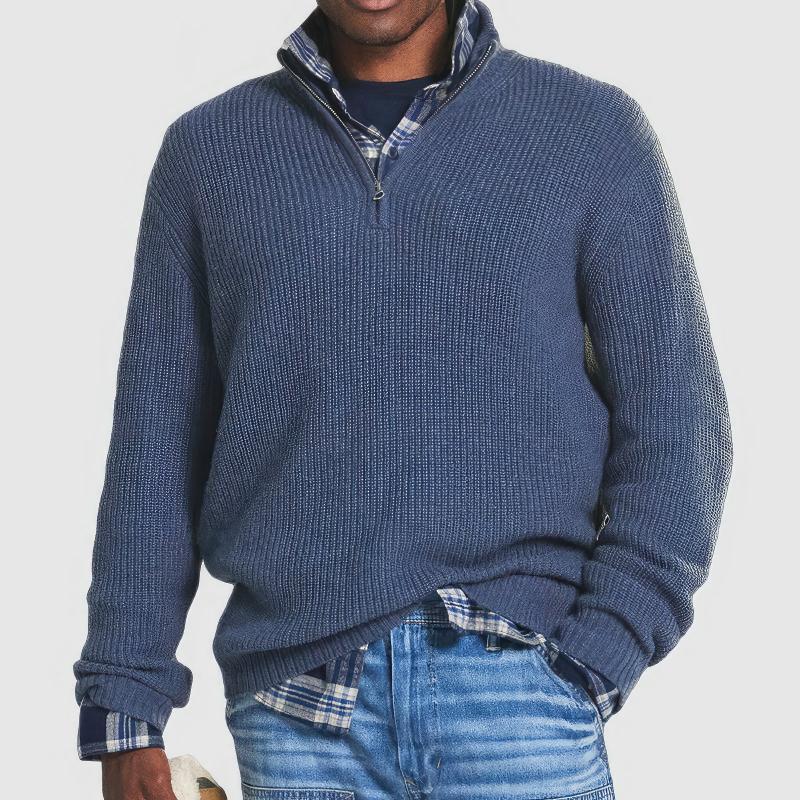 Simon | Heritage-Quarter-Zip-Pullover